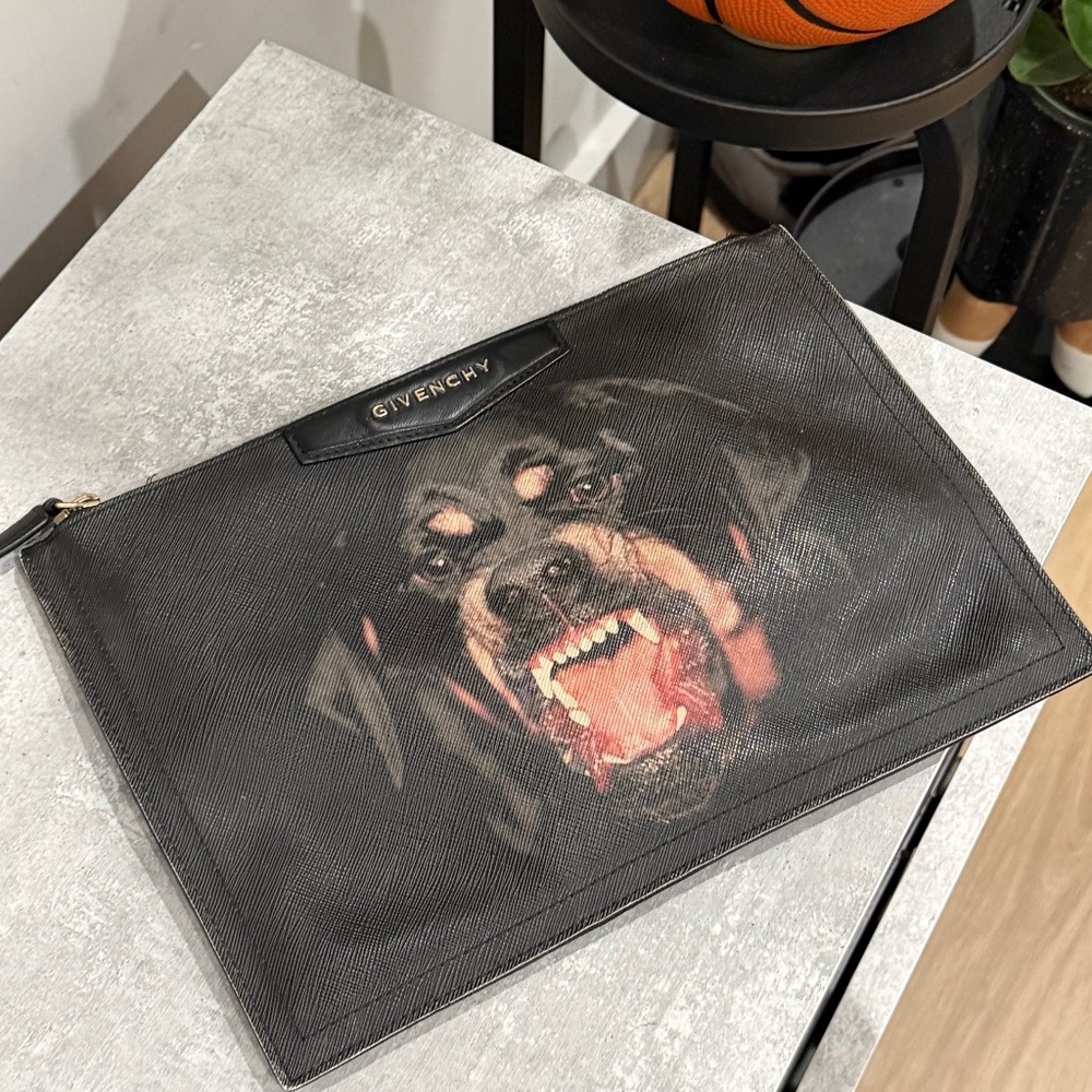 Givenchy Rottweiler Clutch